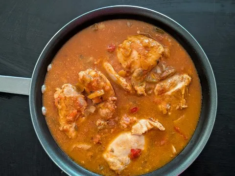 Курица качиаторе