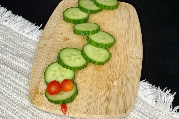 Овощная змейка