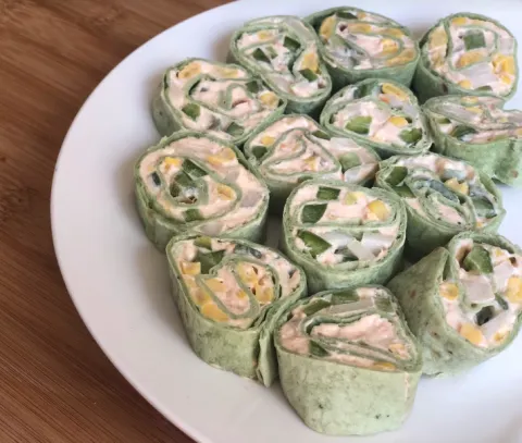 Овощные рулетики