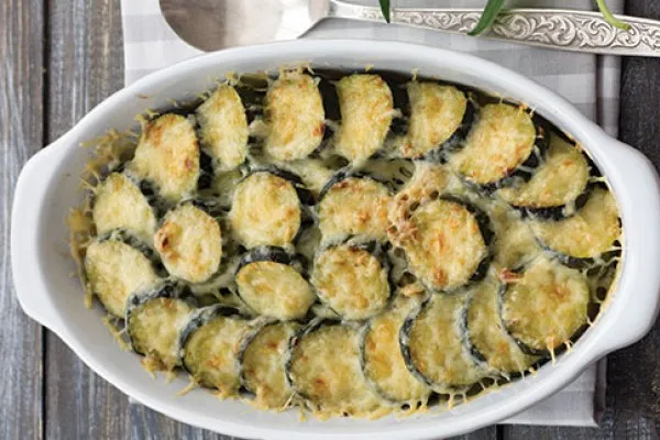 Цукини под сыром
