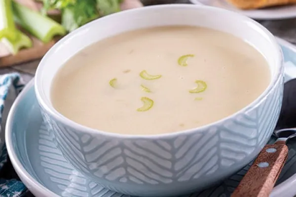 Вкусный нежирный сливочный суп