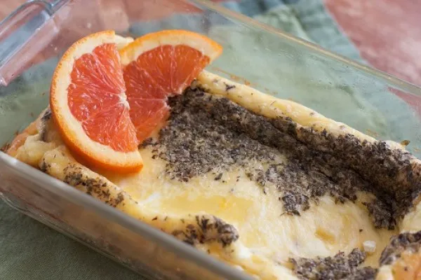 Запечённые яйца с сыром