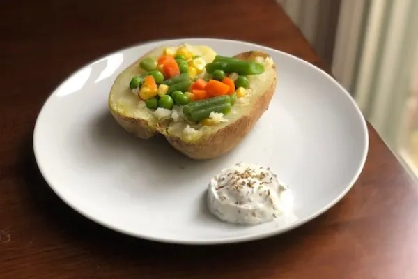 Запечённый картофель примавера